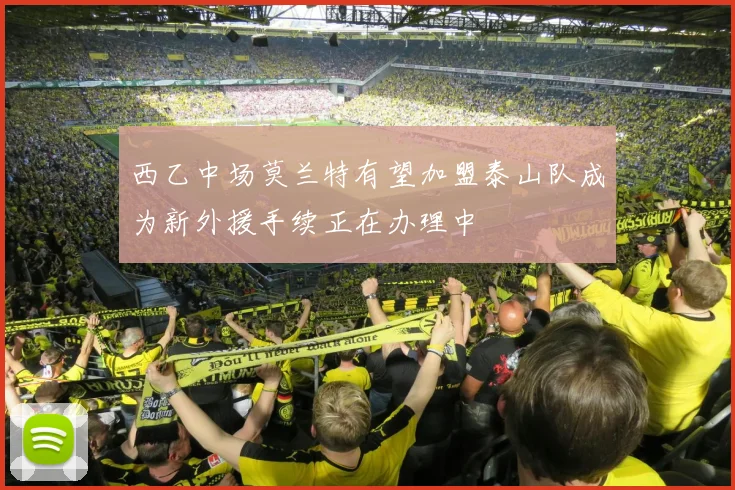 西乙中场莫兰特有望加盟泰山队成为新外援手续正在办理中